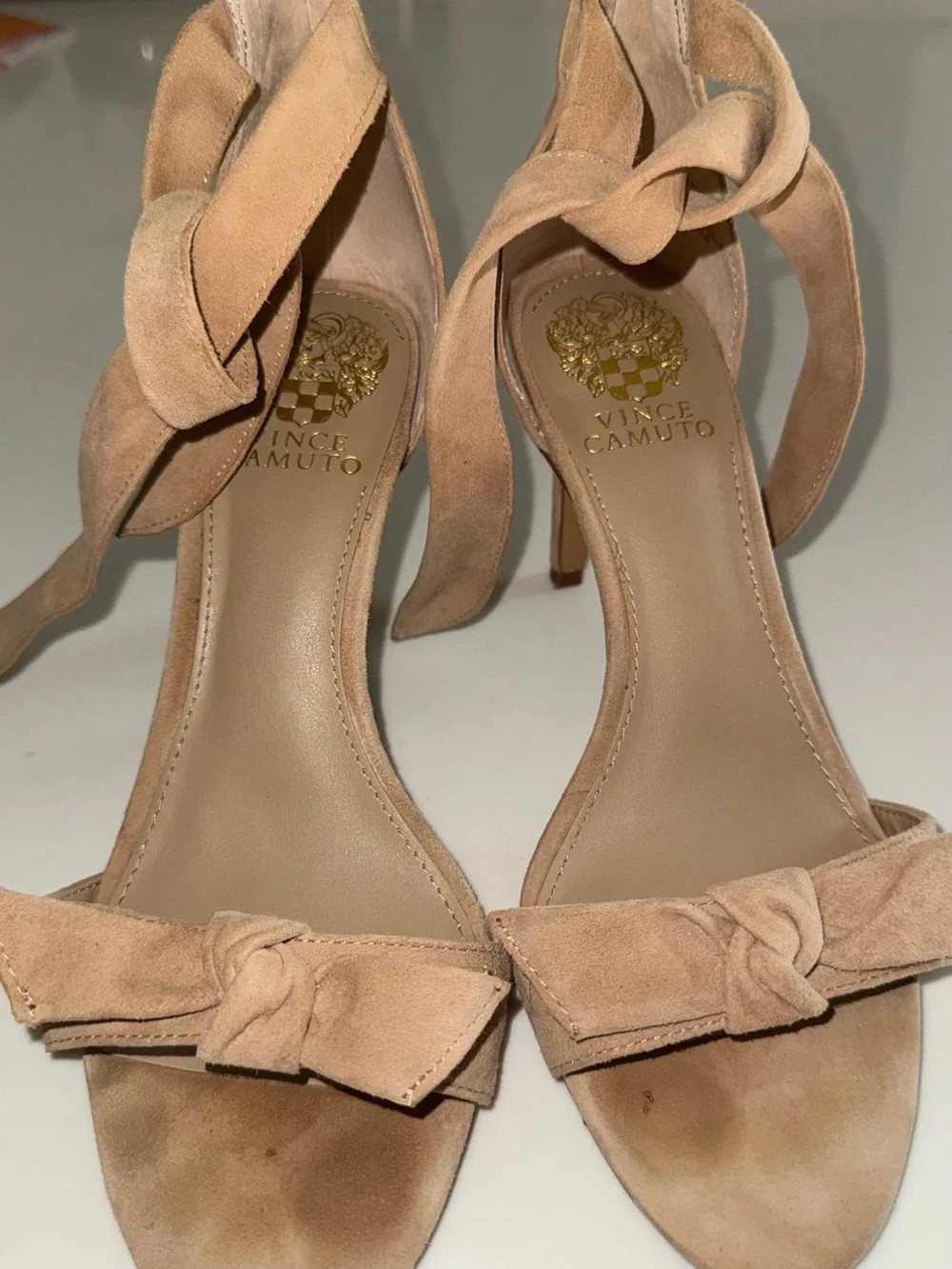Vince Camuto suede ankle